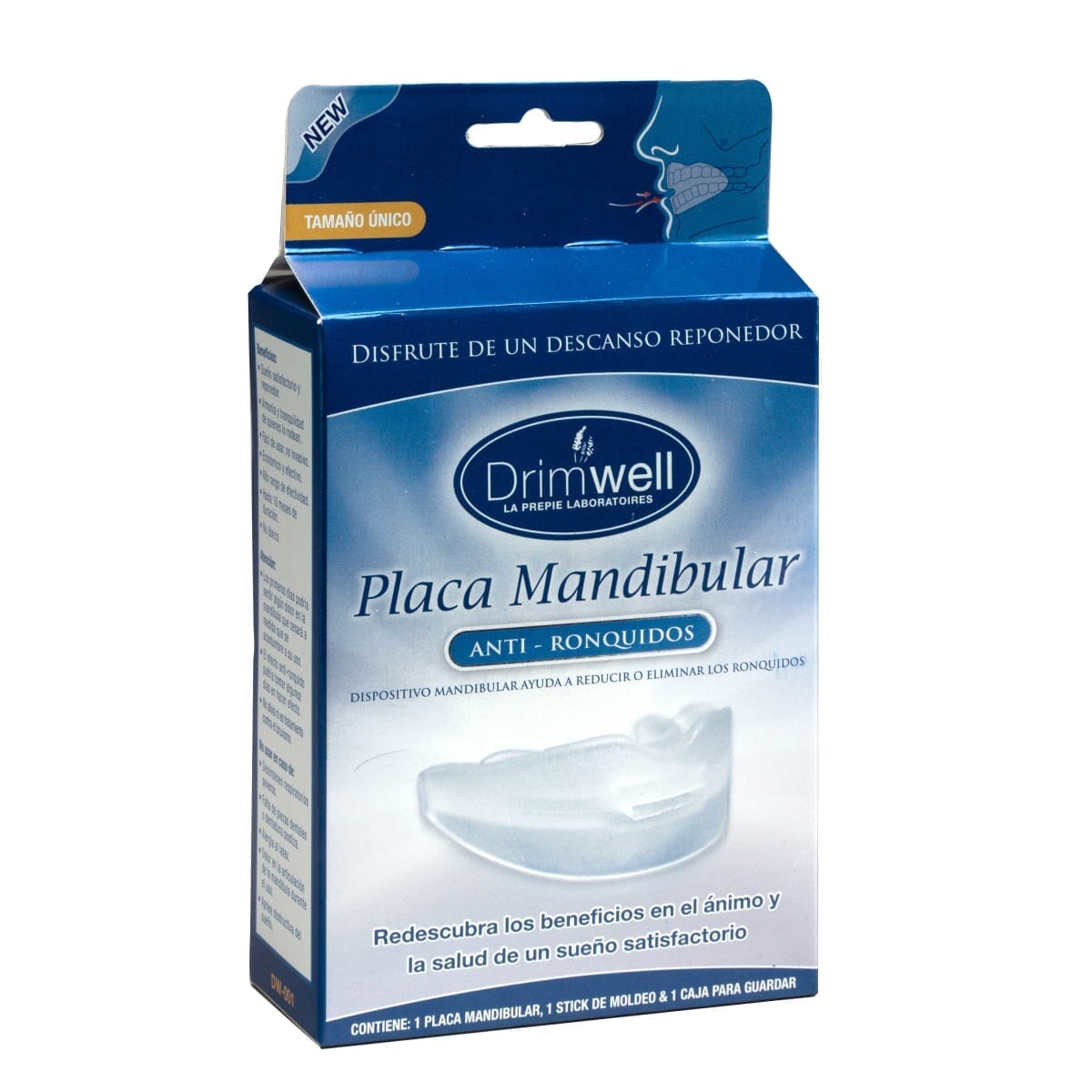 Placa Mandibular Anti-Ronquidos Farmex-BanMedica-Persistente